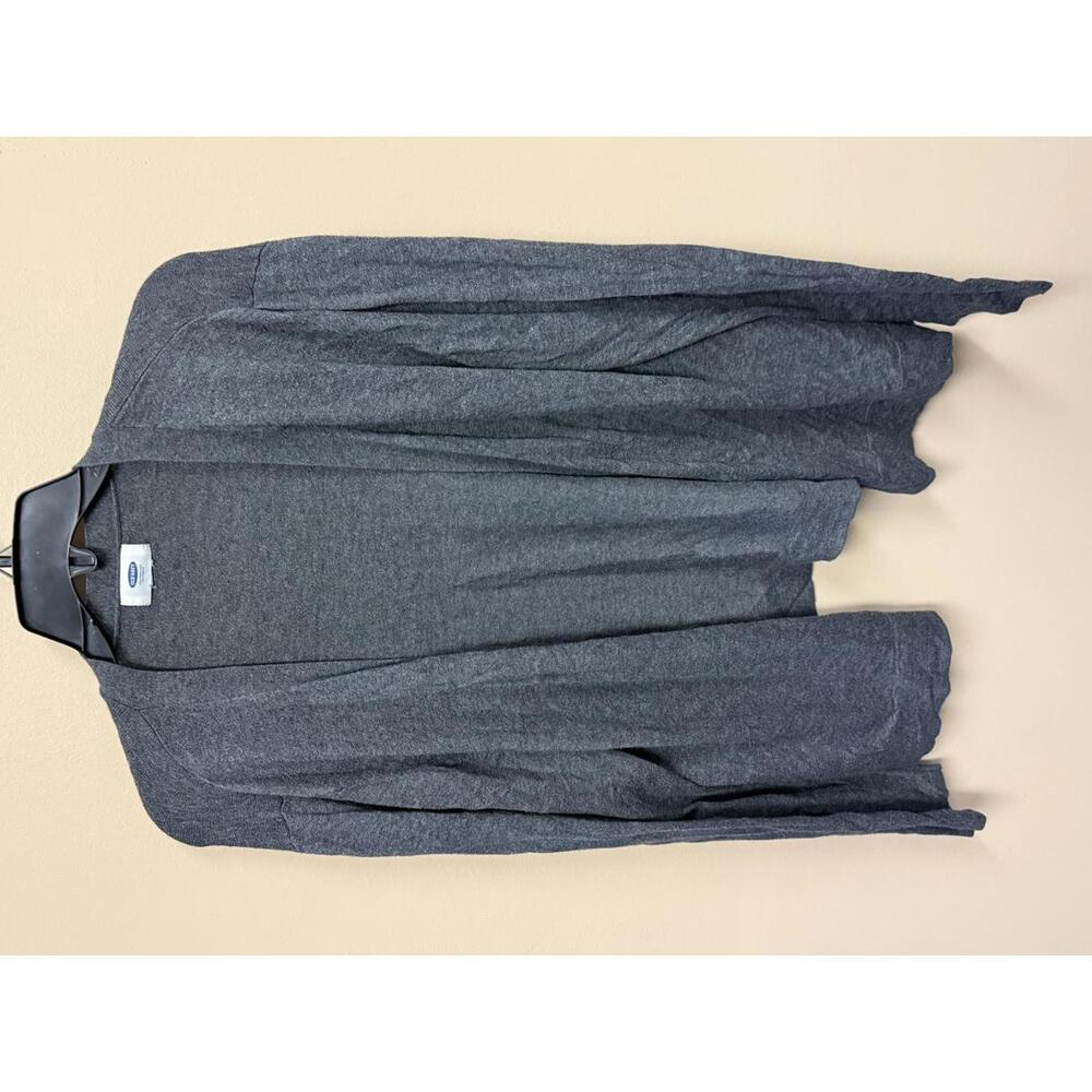 Old Navy Women's Gray Open Front Cardigan Sweater